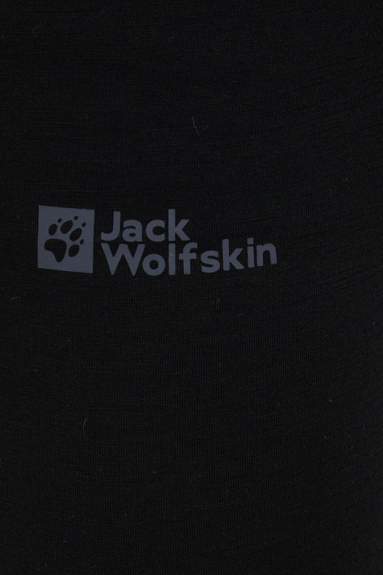 Jack Wolfskin funkcionalne tajice Alpspitze Wool crna 1808711