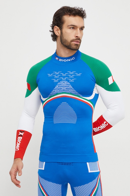 X-Bionic longsleeve funkcyjny Energy Accumulator 4.0 sporty zimowe niebieski EA.WT45W19M