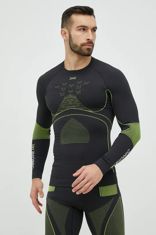 X-Bionic longsleeve funkcyjny Energy Accumulator 4.0 sporty zimowe szary EA.WT06W19M