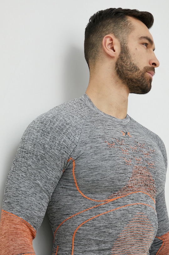 X-Bionic longsleeve funkcyjny Energy Accumulator 4.0 sporty zimowe szary EA.WT41W19M