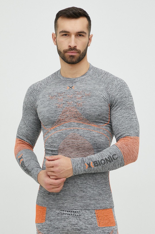 X-Bionic longsleeve funzionale Energy Accumulator 4.0 grigio EA.WT41W19M