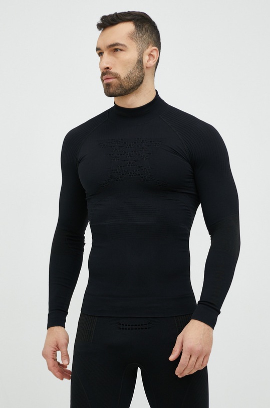 X-Bionic funkcionális hosszú ujjú ing Energy Accumulator 4.0 téli sportok fekete EA.WT18W19M