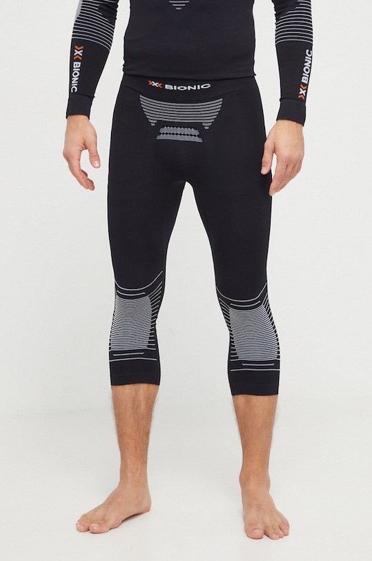 X-Bionic legginsy funkcyjne Energizer 4.0 sporty zimowe czarny NG.YP07W19M