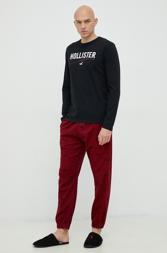 Hollister Co. piżama wzorzyste czerwony KI313.2053.509