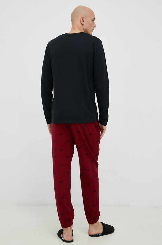 Hollister Co. piżama KI313.2053.509 czerwony AW22