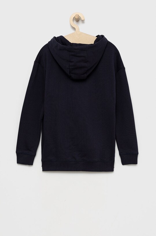 Guess bluza bawełniana dziecięca L2YQ07.KAD70 granatowy AW22
