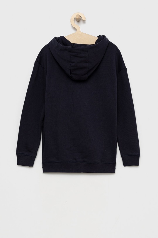 Guess bluza bawełniana dziecięca L2YQ07.KAD70 granatowy AW22