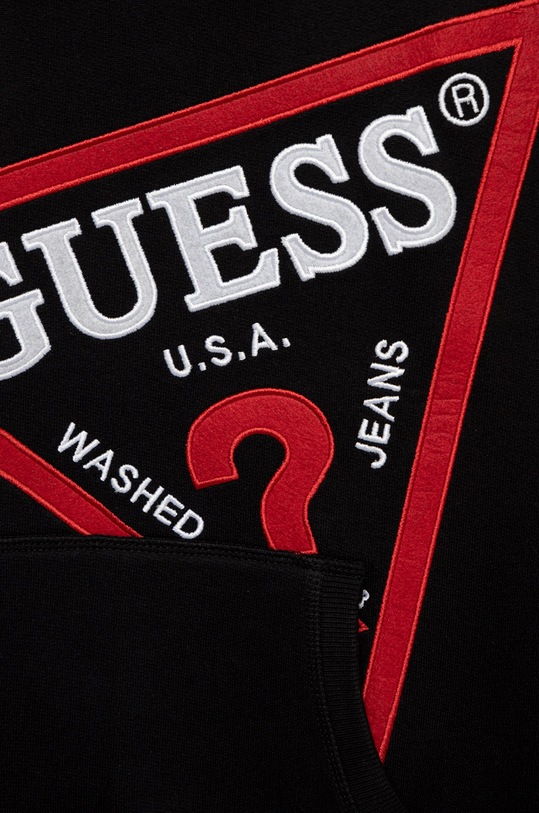 Chłopiec Guess bluza bawełniana dziecięca L2YQ07.KAD70 czarny