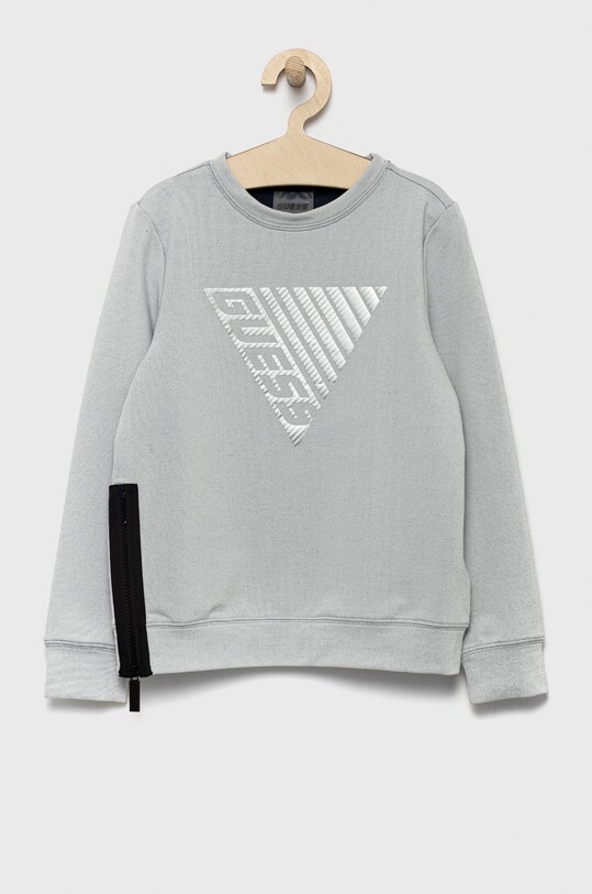 Guess bluza dziecięca z elastanem szary L2YQ32.FL04K