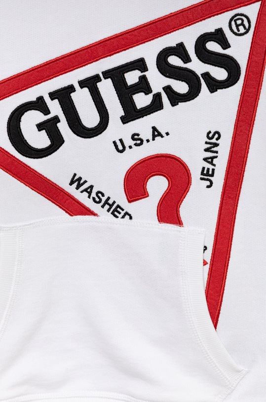 Chłopiec Guess bluza bawełniana dziecięca N2YQ09.KAD70 biały