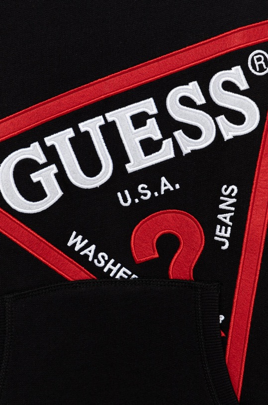 Chłopiec Guess bluza bawełniana dziecięca N2YQ09.KAD70 czarny