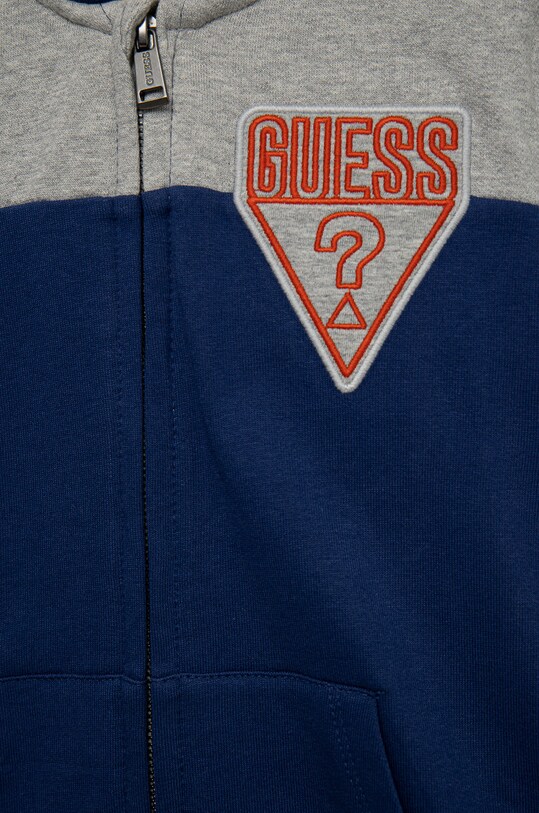 Fiú Guess gyerek melegítőfelső pamutból N2BQ04.KAX73 szürke