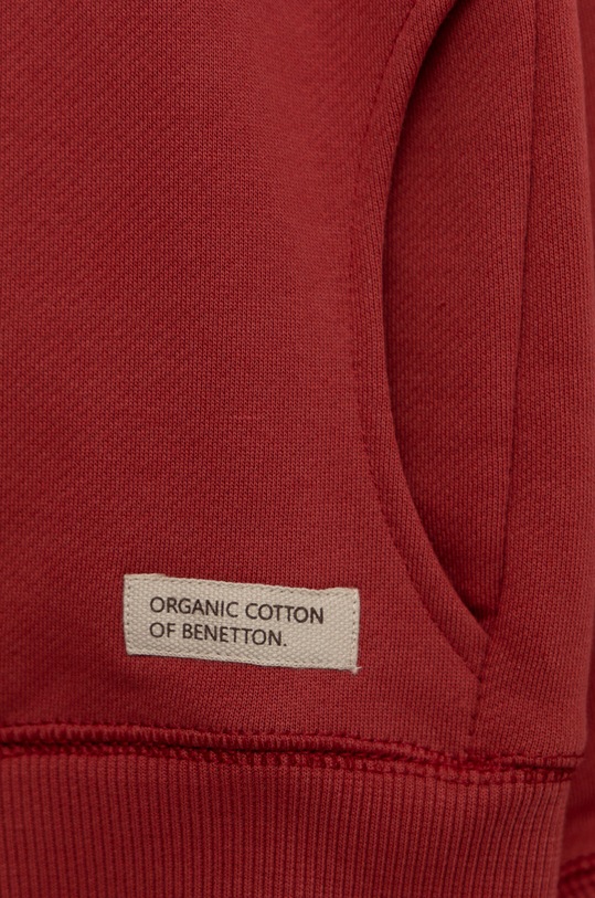 Chłopiec United Colors of Benetton bluza bawełniana dziecięca 3QLAC500W.G różowy