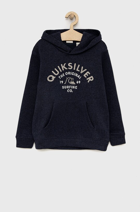 Detská mikina Quiksilver s kapucňou tmavomodrá EQBFT03778