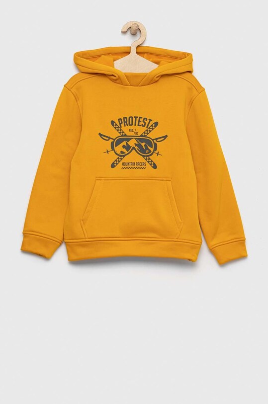 Protest bluza dziecięca 3810322 żółty AW22