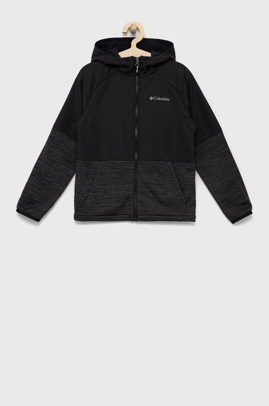 Columbia bluza dziecięca z kapturem czarny 1931061.B