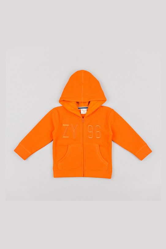 zippy bluza dziecięca z kapturem pomarańczowy 227.6915ZT