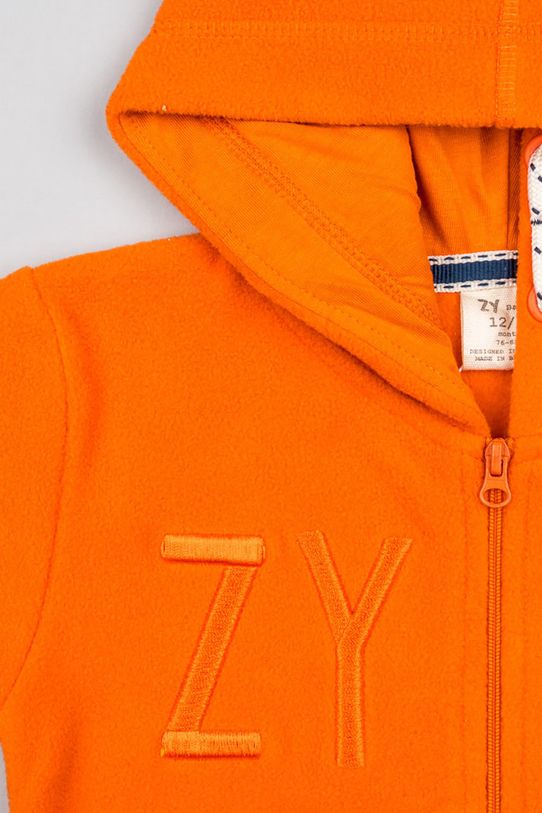 Chłopiec zippy bluza dziecięca 227.6915ZT pomarańczowy