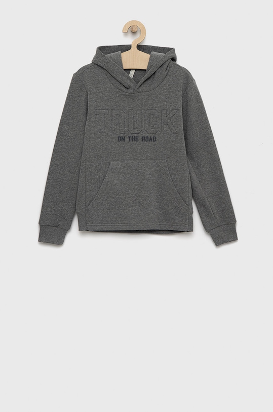 Detská mikina Birba&Trybeyond 999.56938.00. sivá AW22