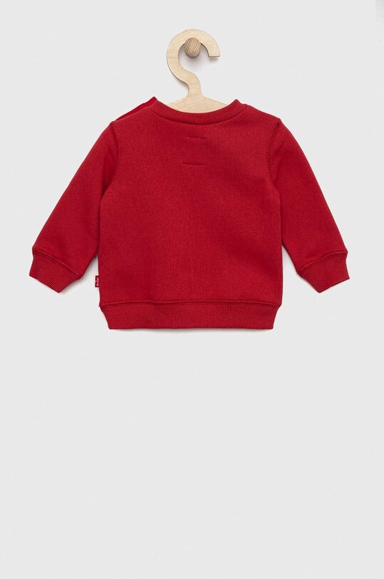 Детская хлопковая кофта Levi's 6E9079. красный AW22