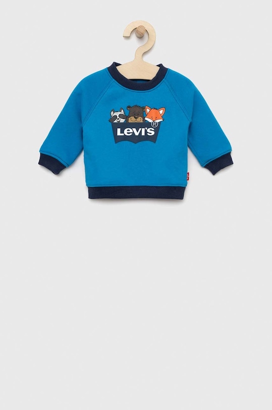Levi's bluza dziecięca pozostałe niebieski 6EF781.
