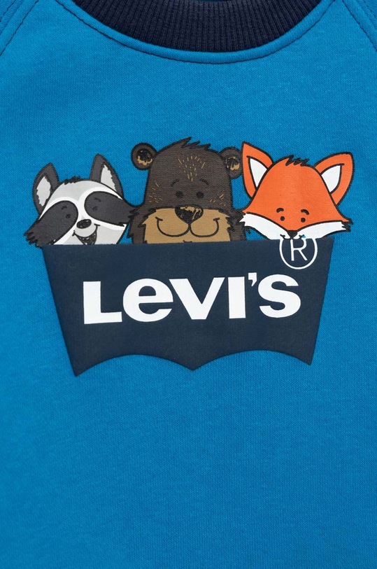 Chłopiec Levi's bluza dziecięca 6EF781. niebieski