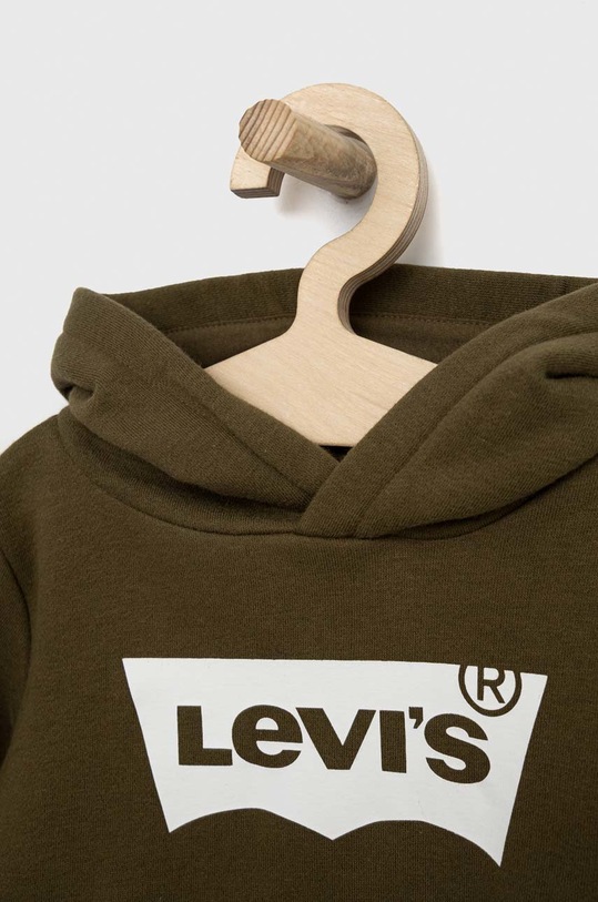 Момче Детски суичър Levi's 8E8778. зелен