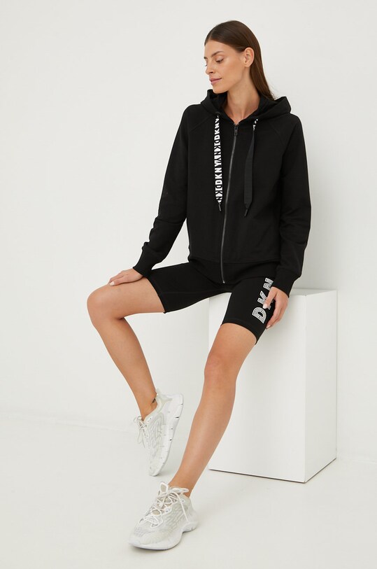 Μπλούζα DKNY με ελαστάν μαύρο DP2J8598