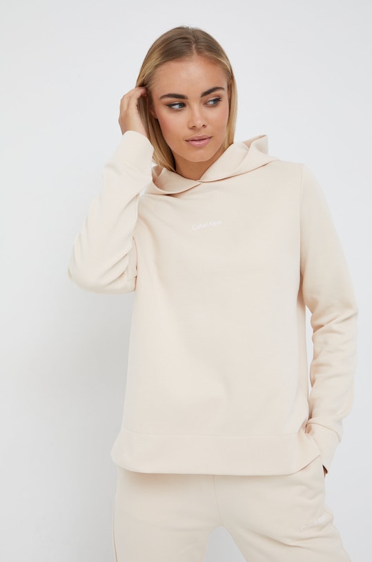 Mikina Calvin Klein béžová K20K203868.9BYY