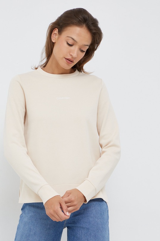 Calvin Klein bluza pozostałe beżowy K20K204126.9BYY