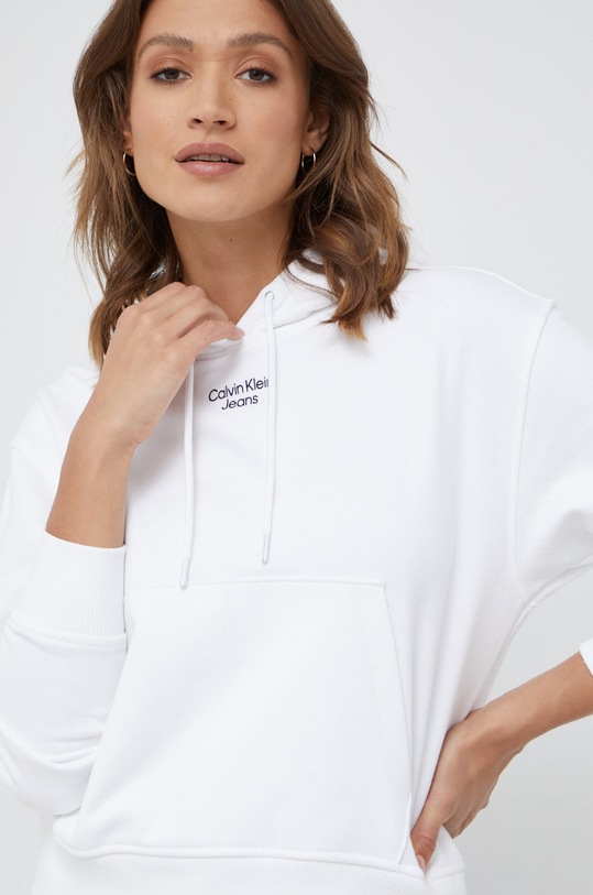 Calvin Klein Jeans bluza biały J20J218048.9BYY