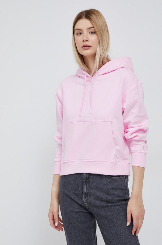 Calvin Klein Jeans bluza różowy J20J218048.9BYY