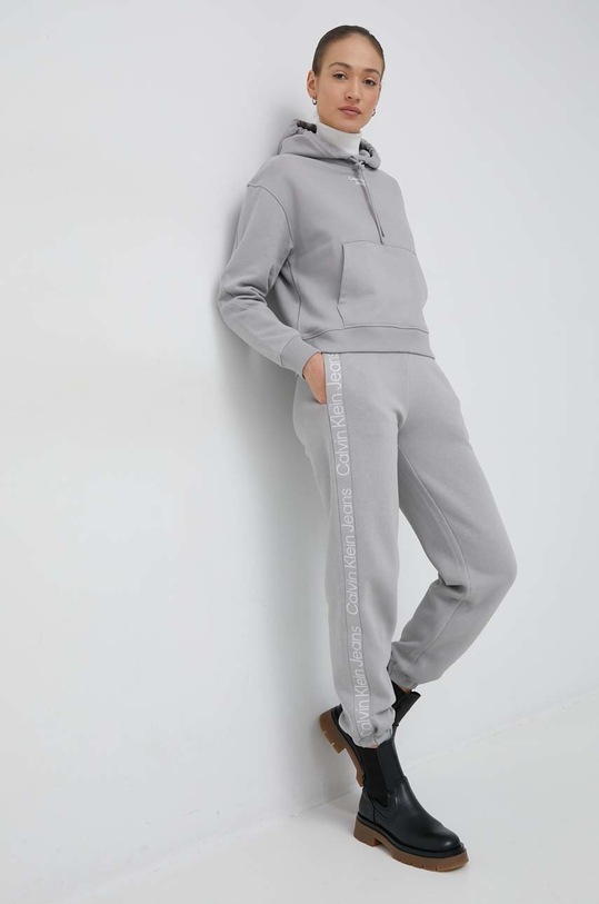 Mikina Calvin Klein Jeans J20J218048.9BYY šedá AW22