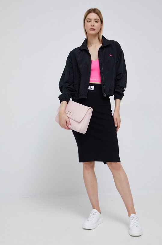 Bunda Calvin Klein Jeans J20J219006.9BYY černá AW22