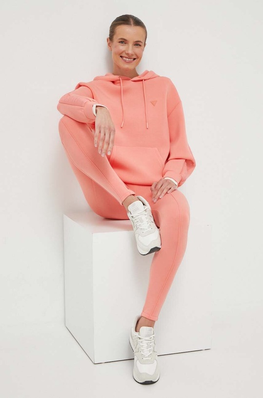 Guess bluza BRENDA V2YQ18.K7UW2 pomarańczowy NC24