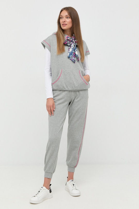 Bavlněná mikina MAX&Co. 79249922 šedá AW22