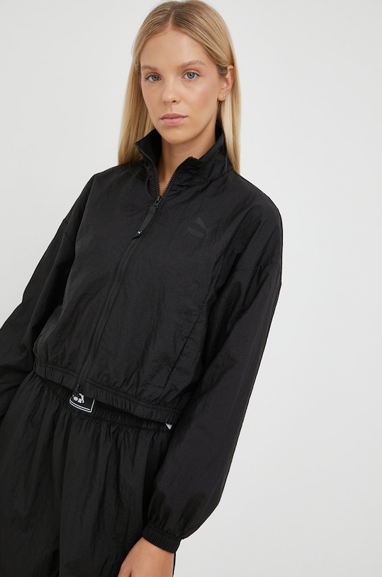 Bunda Puma oversize čierna 535637