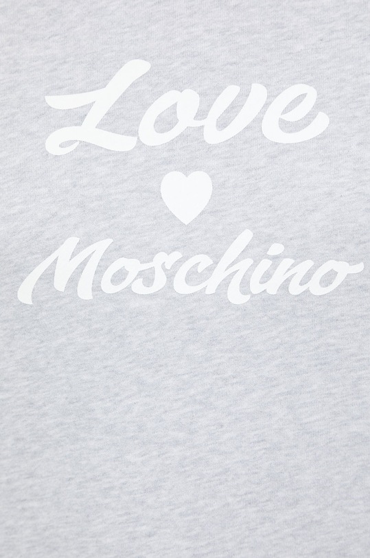 Love Moschino hanorac de bumbac W.6.306.52.M.4055 gri