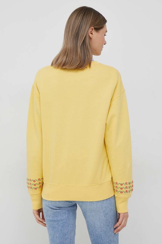 Odzież Polo Ralph Lauren bluza 211872981001 żółty