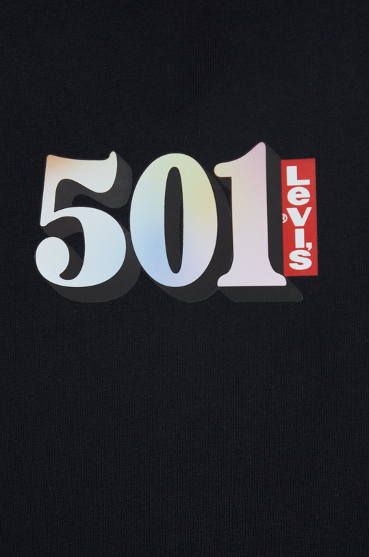 Bavlněná mikina Levi's 18686.0108 černá