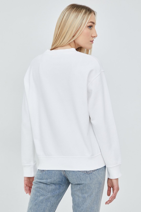 Oblečení Bavlněná mikina Levi's 18686.0109 bílá