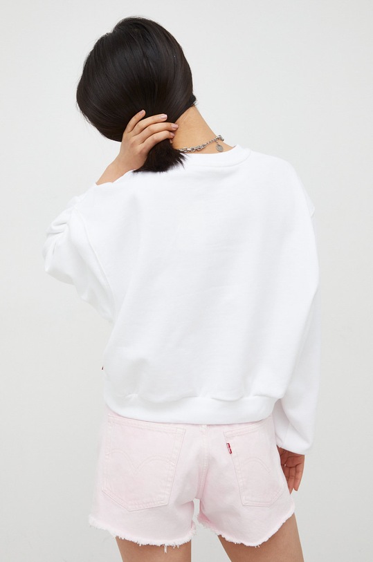 Îmbrăcăminte Levi's hanorac de bumbac A2645.0007 alb