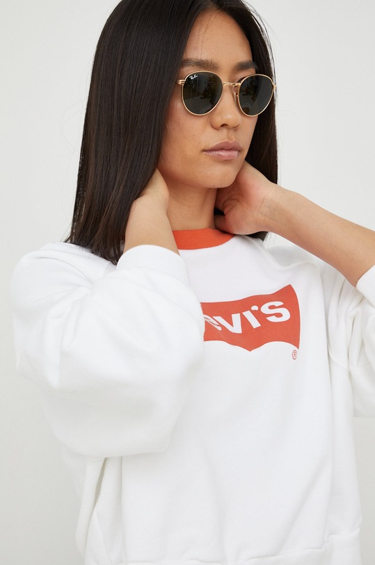 Levi's bluza bawełniana beżowy 18722.0075