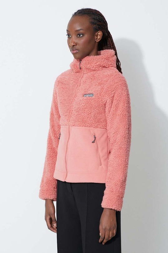 Columbia bluza sportowa Winter Pass Sherpa Hoode różowy 2013293