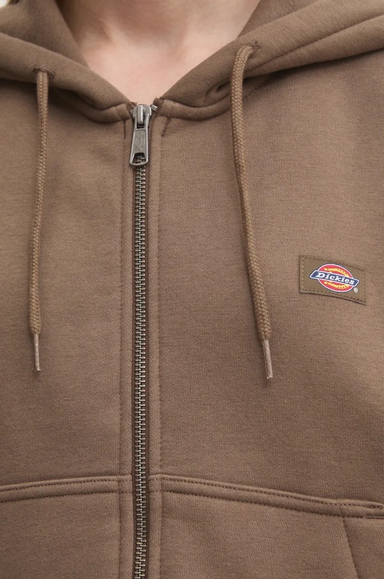 Mikina Dickies DK0A4Y1ZBLK1 hnědá