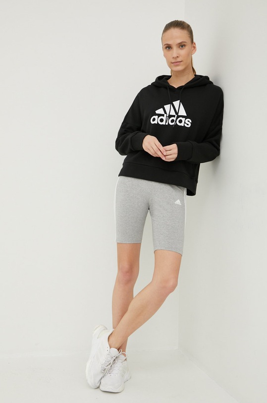 adidas Performance hanorac de bumbac HI3673 negru AW22