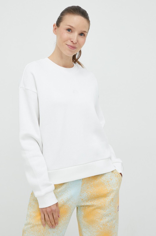 adidas Performance bluza pozostałe biały HJ7997