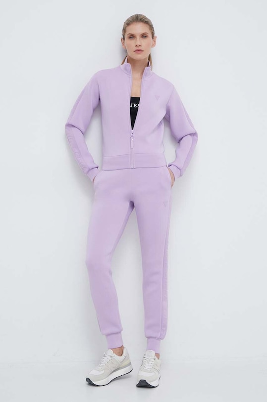 Mikina Guess NEW ALLIE V2YQ17.K7UW2 fialová SS25