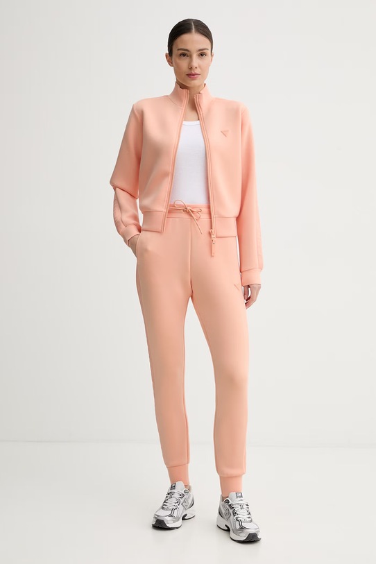 Guess bluza NEW ALLIE V2YQ17.K7UW2 pomarańczowy SS26