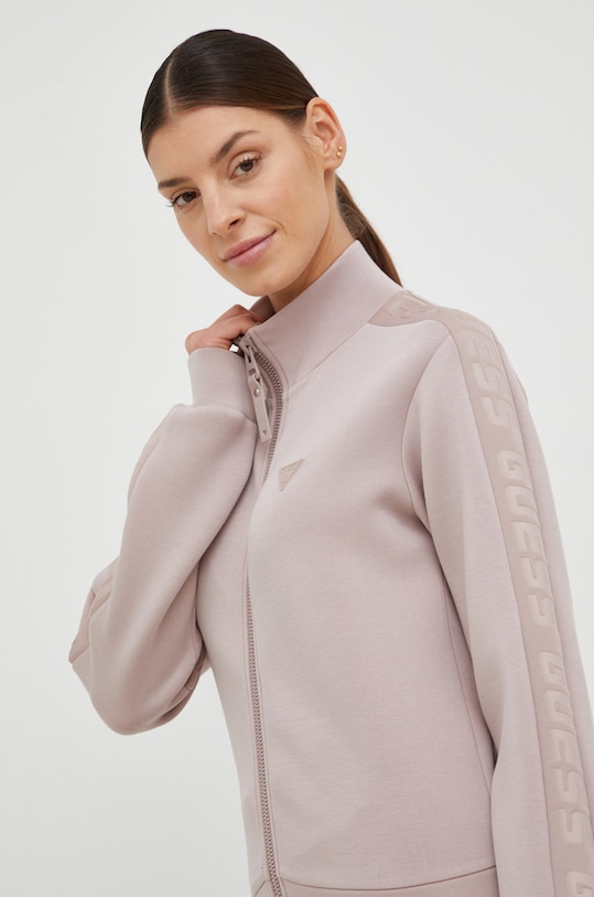 Guess bluza NEW ALLIE różowy V2YQ17.K7UW2